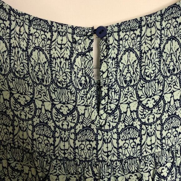 Altar'd State Blue Flowy Loose Fit Tank - Picture 5 of 6